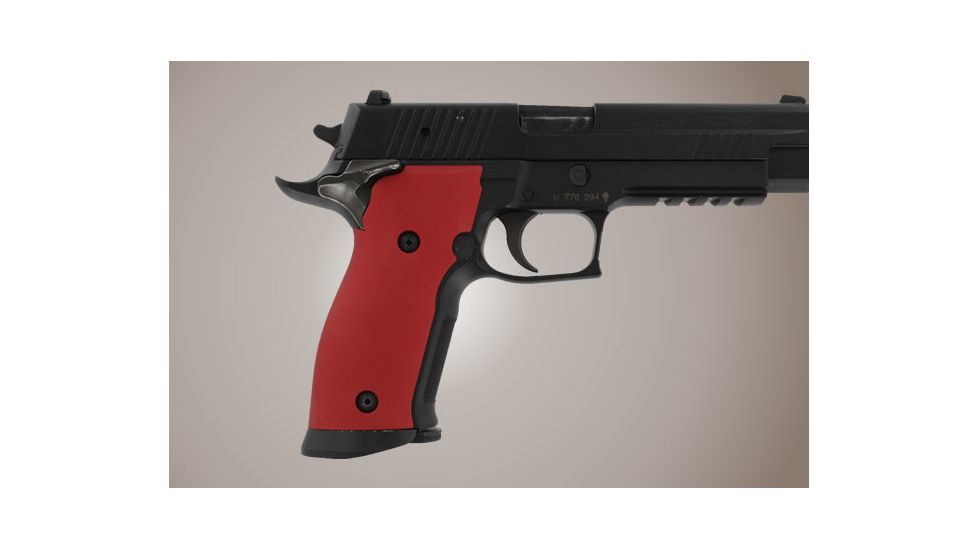 Hogue SIG Sauer P226 SAO X5 X6 Aluminum - Matte Red Anodize 27142