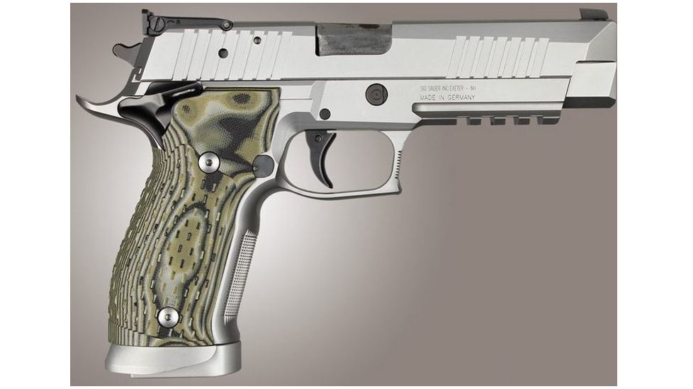 HOGUE SIG Sauer P226 SAO X5 X6 Chain Link G10, G-Mascus Green, Green 33118