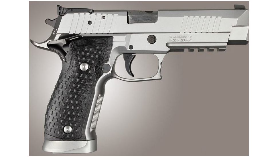 HOGUE SIG Sauer P226 SAO X5 X6 Chain Link G10, Solid Black, Black 33119