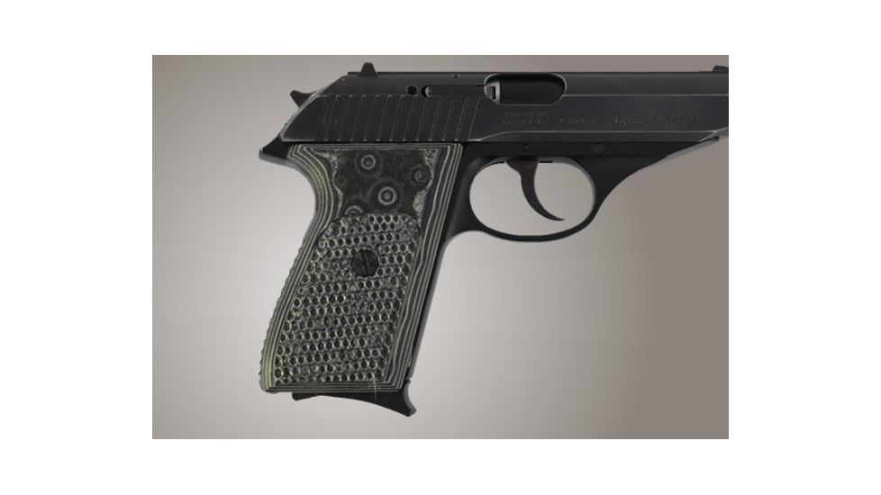 Hogue SIG Sauer P230 P232 Piranha Grip G-10 - G-Mascus Black/Gray 30137-BLKGRY