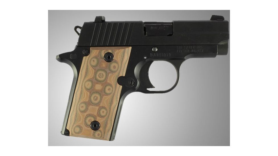 Hogue SIG Sauer P238 G-10 - G-Mascus Tan 38167-TAN