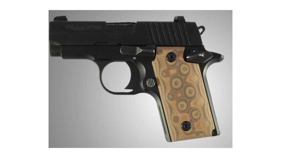 Hogue SIG Sauer P238 G-10 - G-Mascus Tan 38167-TAN