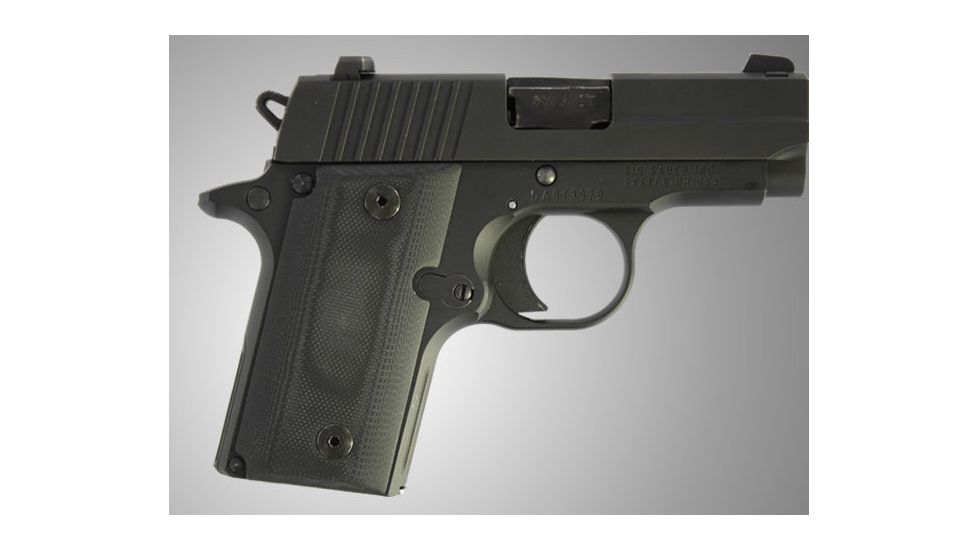 Hogue SIG Sauer P238 G-10 - Solid Black 38169