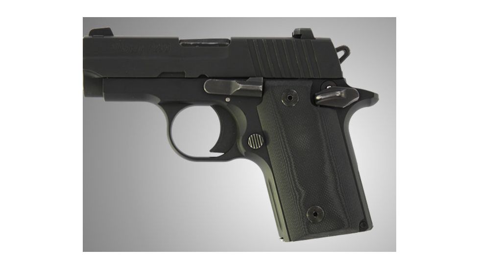 Hogue SIG Sauer P238 G-10 - Solid Black 38169