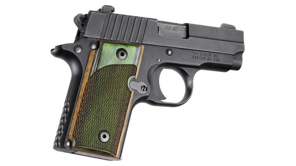 Hogue SIG Sauer P238 Lamo Camo DymondWood Checkered 38411