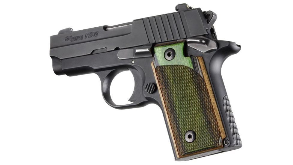 Hogue SIG Sauer P238 Lamo Camo DymondWood Checkered 38411
