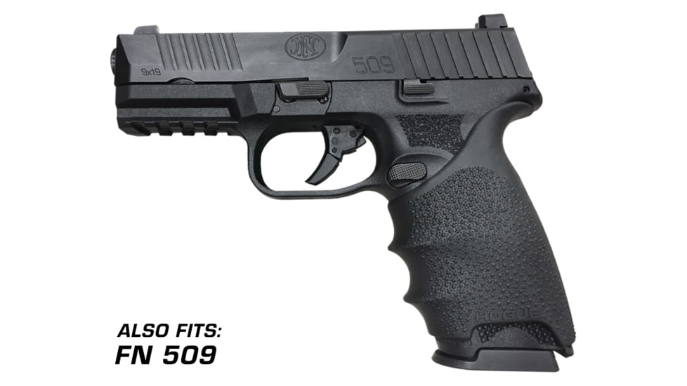 Hogue SIG Sauer P320 Full Size HandALL Beavertail Grip Sleeve, Black, 17600