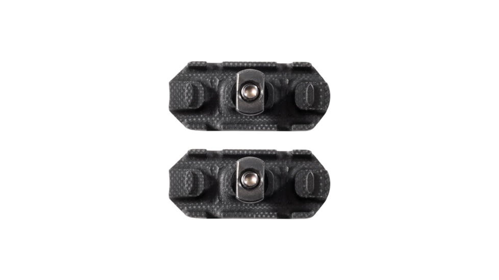 Hogue Small M-LOK Cable Management Rail Cover, Set of 2, Black, 13086