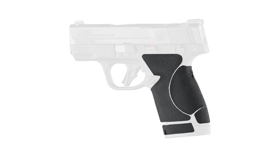 Hogue Smith &amp; Wesson M&amp;P Full Size 45, Wrapter Rubber Adhesive Grip, Block Texture, All Backstraps, Black, 17458