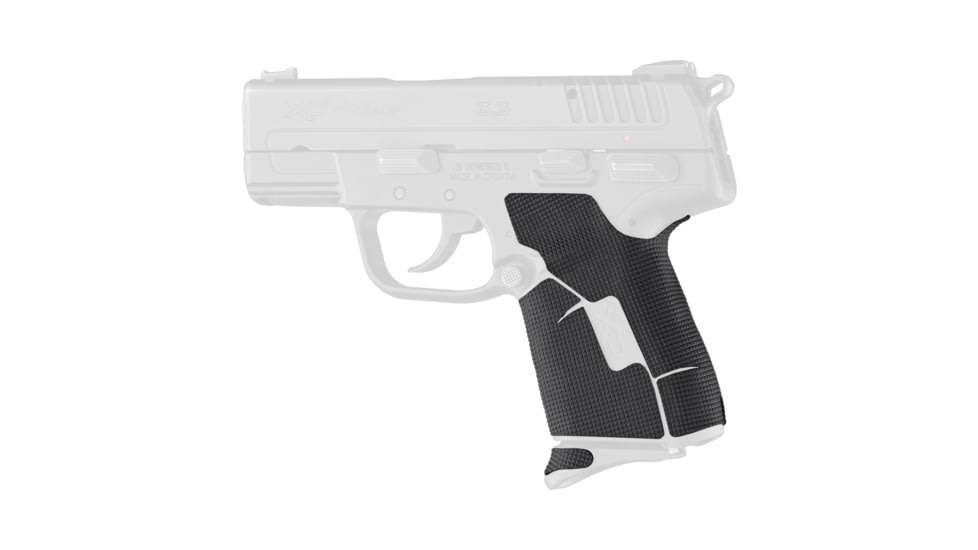 Hogue Springfield XDE 9/45, Wrapter Rubber Adhesive Grip, Block Texture, Black, 17358