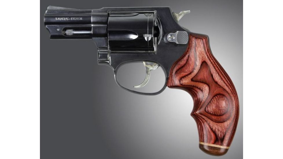 Hogue Taurus 85 Lamo Rose Top Finger Groove Stripe Cap 67540