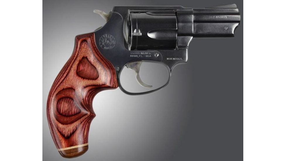 Hogue Taurus 85 Lamo Rose Top Finger Groove Stripe Cap 67540