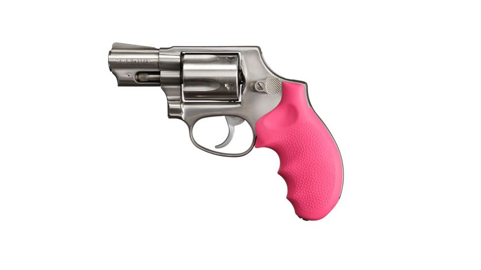 Hogue Taurus 85 Rubber Monogrip Pink 67007