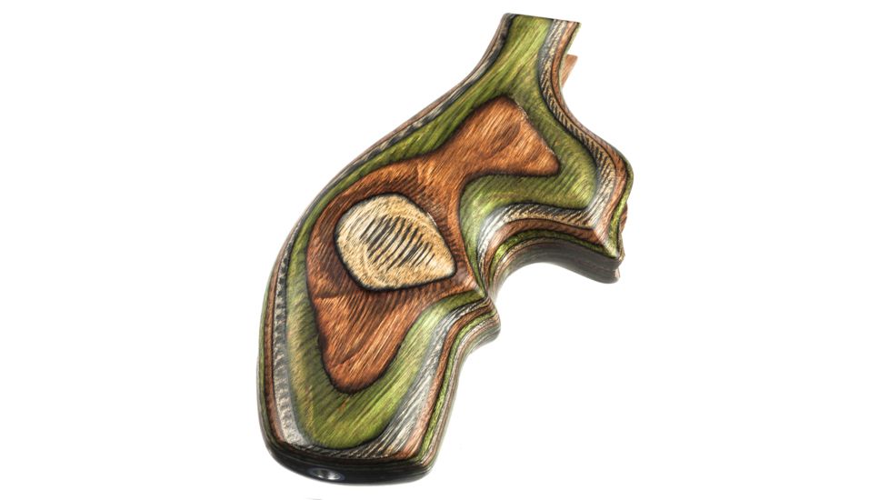 Hogue Taurus Med. &amp; Lg. Rd. Butt LamoCamo Top Finger Groove 65450