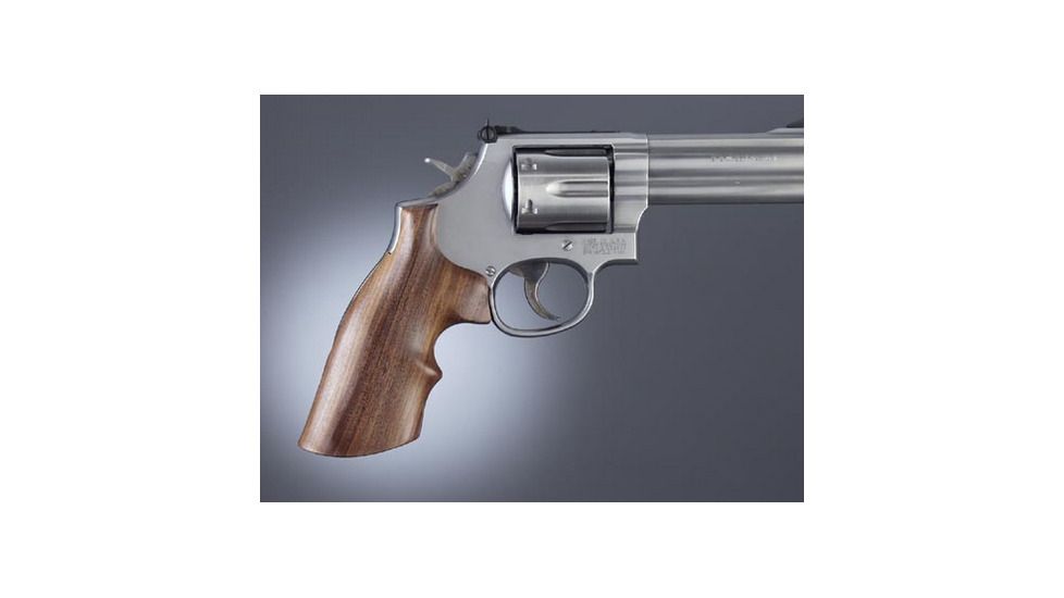 Hogue Taurus Med. &amp; Lg. Sq. Butt PauFerro Top Finger Groove 66350