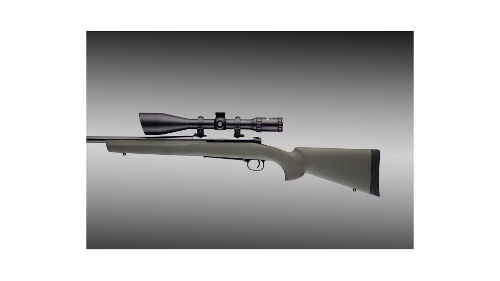 Hogue Win M 70 Long Action Heavyvarmint Barrel W Full Bed Block Od Green 07213