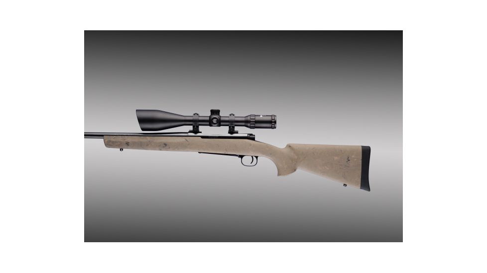 Hogue Win M 70 Short Action Wsm 1 Piece Floor Plate Wfull Length Bed Blk Ghillie Tan 07962