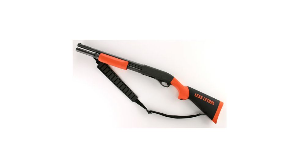 Hogue Winchester 1300 Less Lethal Orange OverMolded Shotgun Stock 03040