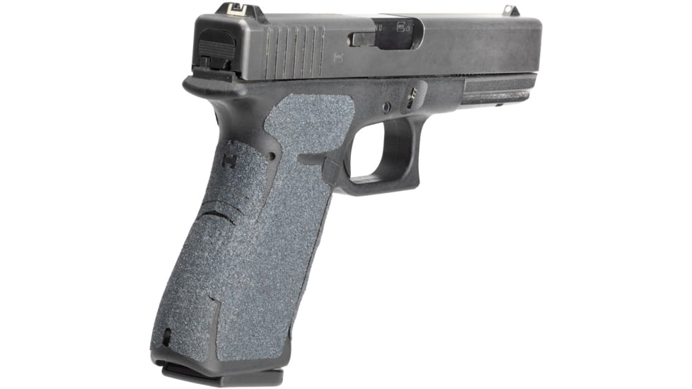 Hogue Wrapter Adhesive Grip For Glock 17, 17MOS, 22, 31, 34, 34MOS, 35, 35MOS, Small Frame Full Size Generation 4 Small Backstrap, Grit Black, 17149