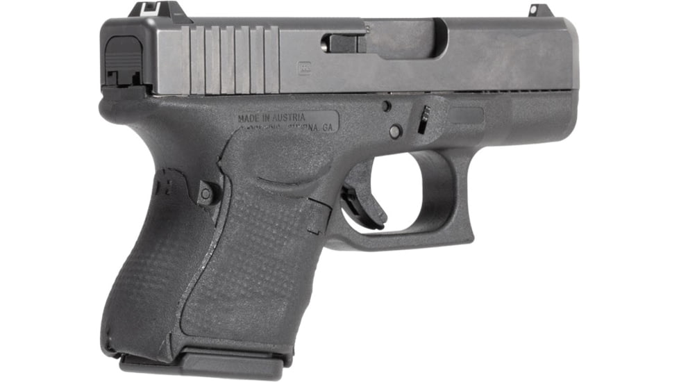 Hogue Wrapter Adhesive Grip For Glock 26, 27, 33, Small Frame Sub-Compact Generation 4 Small Backstrap, Rubber Black, 18640