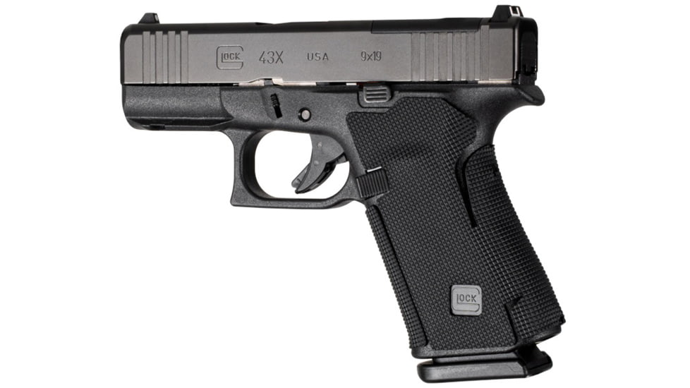 Hogue Wrapter Glock 43X/Glock 48 Handgun Grip, Black, 18268