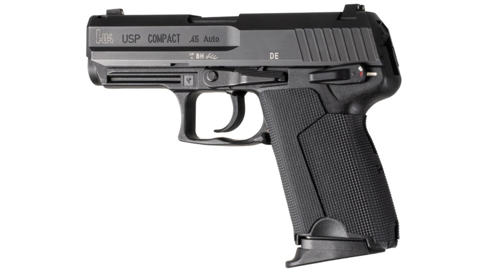Hogue Wrapter Heckler &amp; Koch USP Compact Handgun Grip, Black, 17918