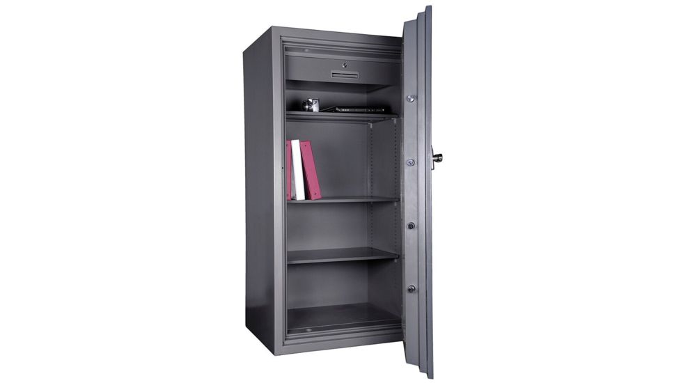 Hollon Safe 2 Hour Office Safe, Charcoal, 13.76 Cubic Feet HS-1600C