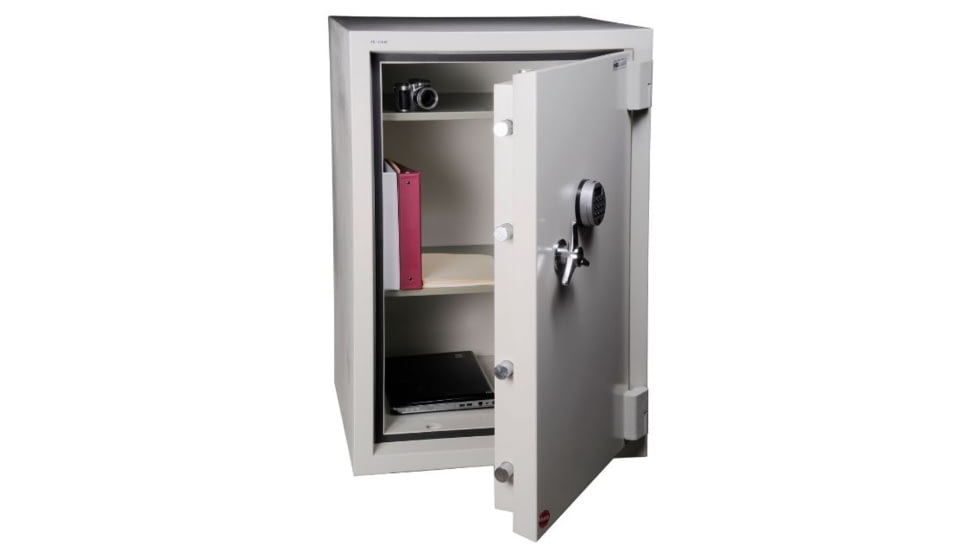 Hollon Safe Hollon FB-1054C Fire &amp; Burglay Safe, White, Large FB-1054C