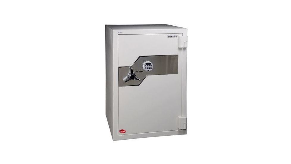 Hollon Safe Hollon FB-1054E Fire &amp; Burglay Safe, White, Large FB-1054E