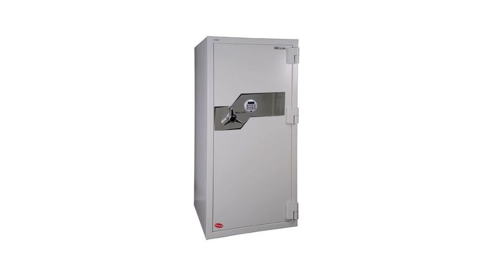 Hollon Safe Hollon FB-1505E Fire &amp; Burglay Safe, White, Oversized FB-1505E