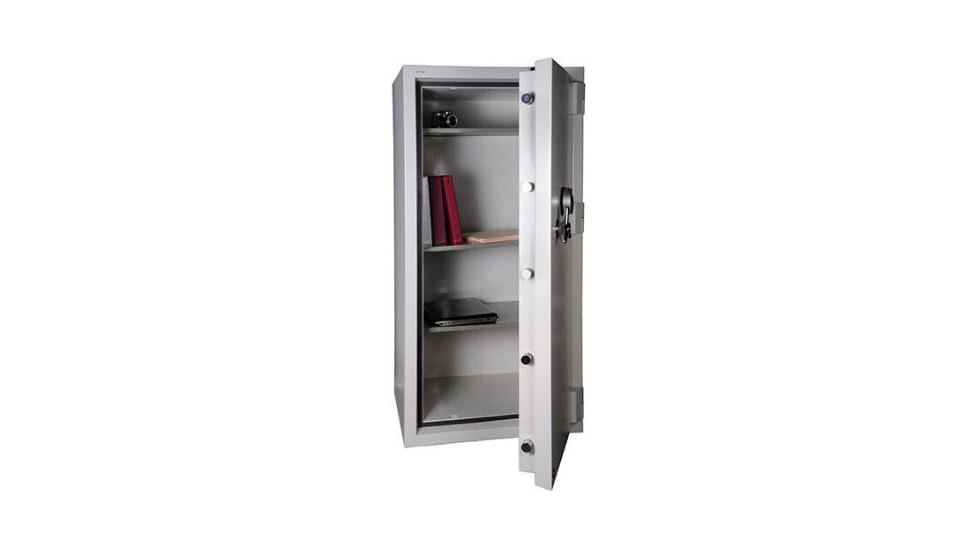 Hollon Safe Hollon FB-1505E Fire &amp; Burglay Safe, White, Oversized FB-1505E