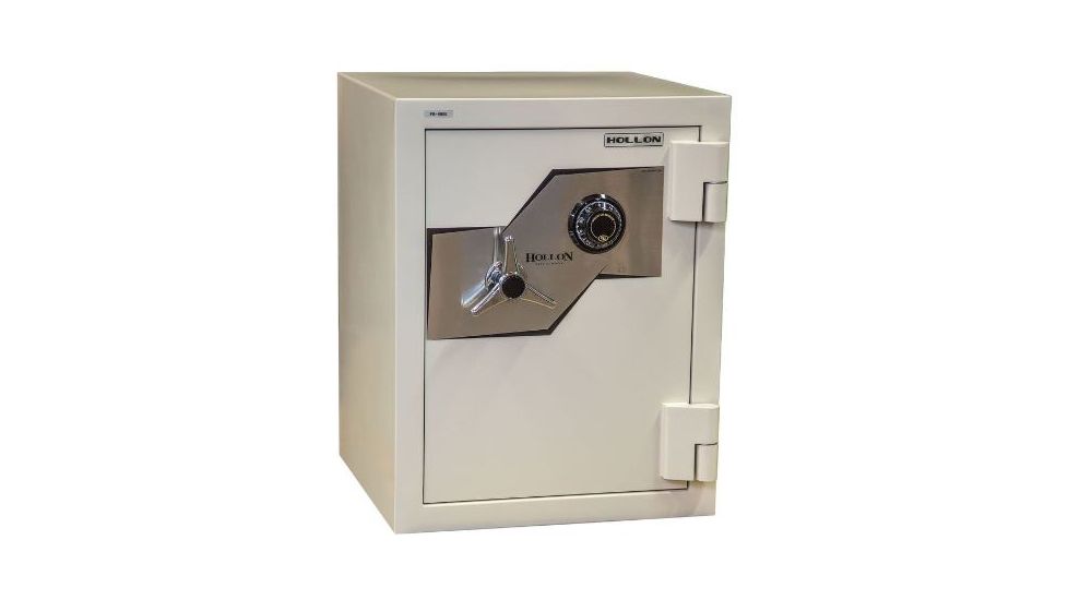 Hollon Safe Hollon FB-685C Fire &amp; Burglay Safe, White, Medium FB-685C