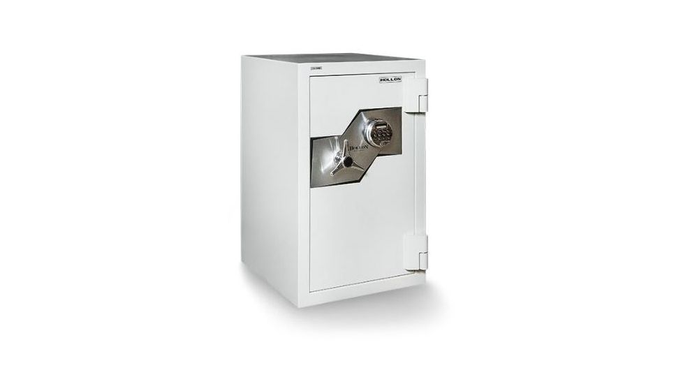 Hollon Safe Hollon FB-845E Fire &amp; Burglay Safe, White, Medium FB-845E