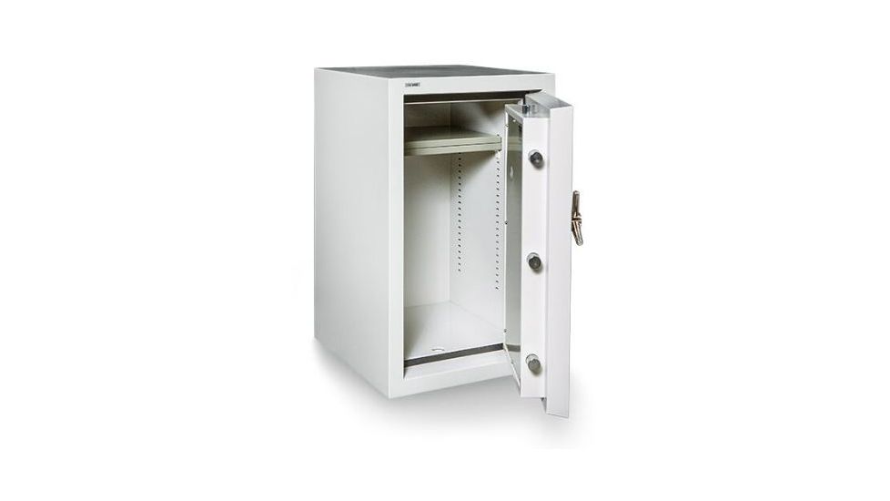 Hollon Safe Hollon FB-845E Fire &amp; Burglay Safe, White, Medium FB-845E