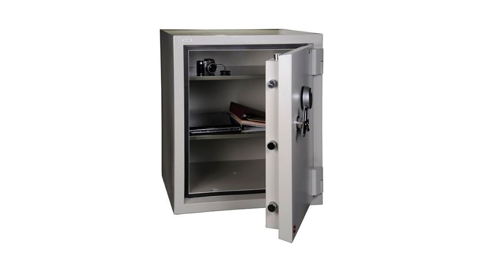 Hollon Safe Hollon FB-845WC Fire &amp; Burglay Safe, White, Large FB-845WC