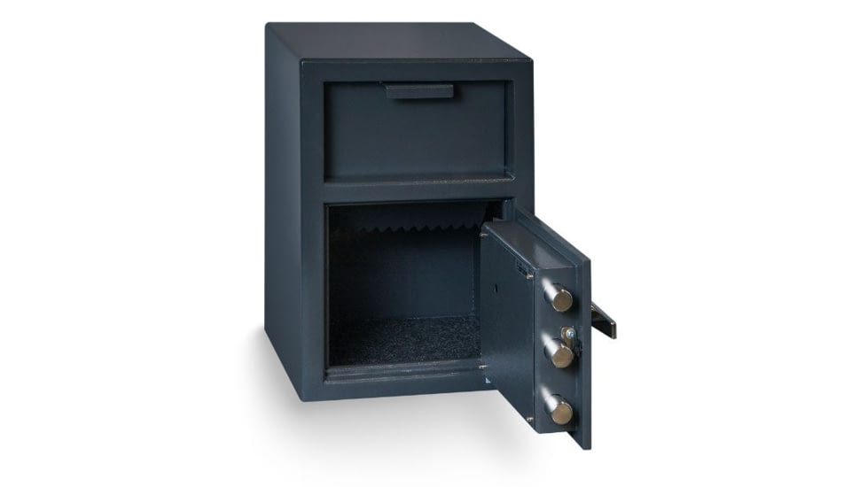 Hollon Safe Hollon HDS-2014C Front Loading Depository Safe, Gray, Medium HDS-2014C