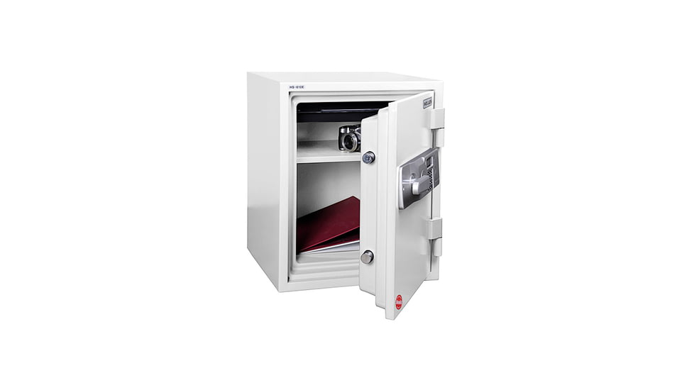 Hollon Safe Hollon HS-610E Office Safe,White,Medium HS-610E