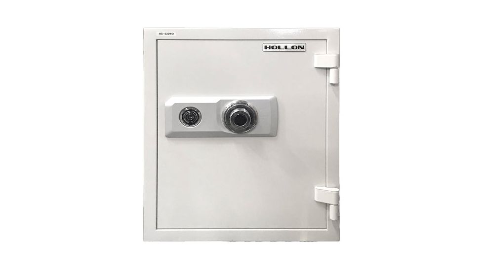 Hollon Safe HS-530WD Home Safe, White, Medium HS-530WD