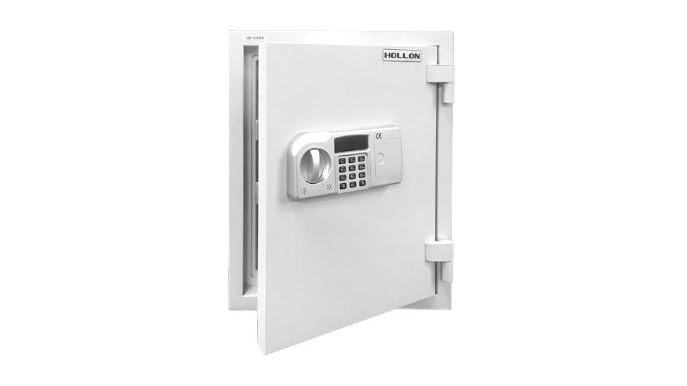 Hollon Safe HS-530WE Home Safe, White, Medium HS-530WE