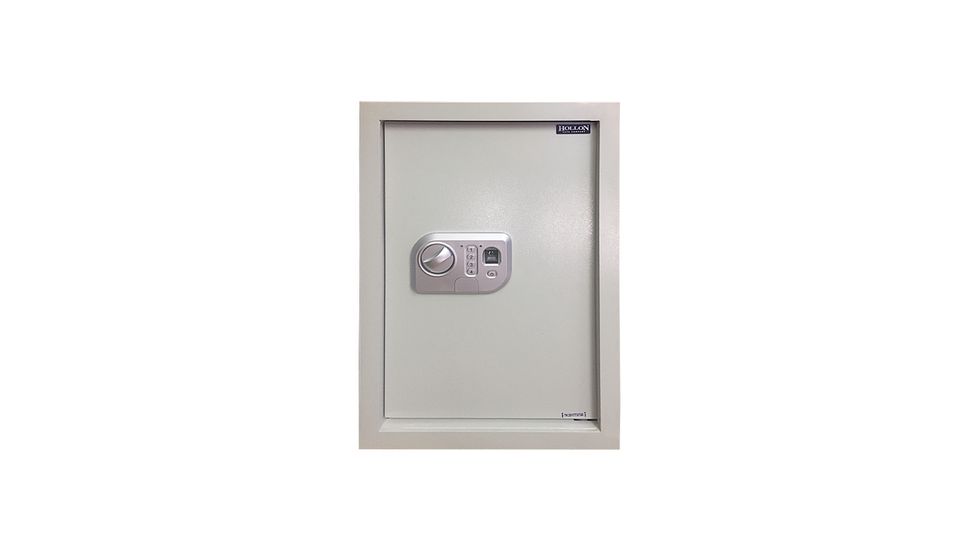 Hollon Safe Ws-Bio-1 Biometric Safe, White, 22.25 x 15 x 4 WS-BIO-1
