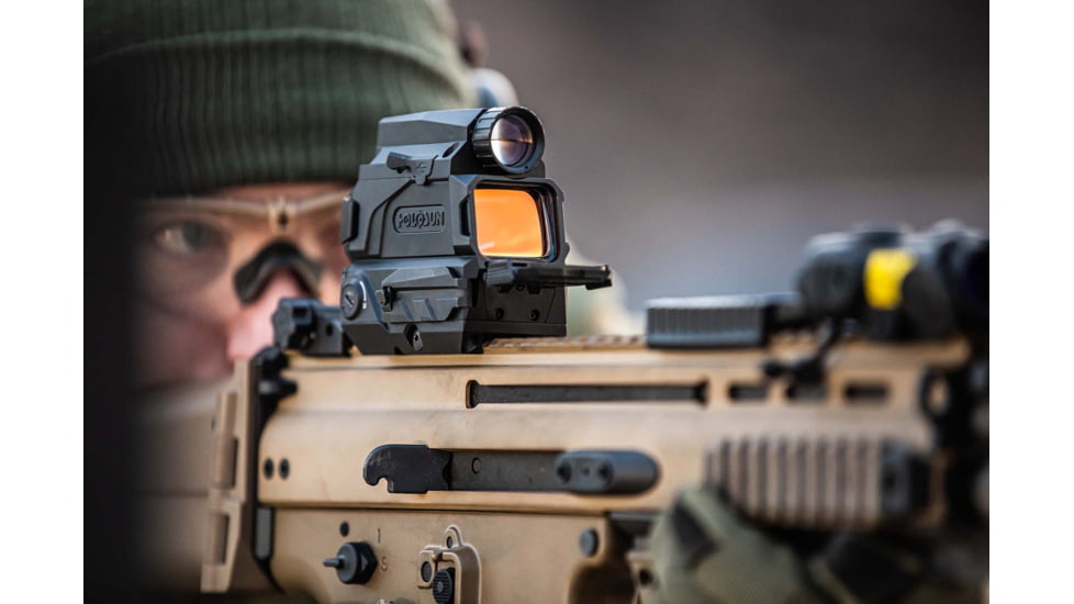 Holosun 1x Digital Reflex Sight-Thermal, Multi-Reticle, Black, DRS-TH