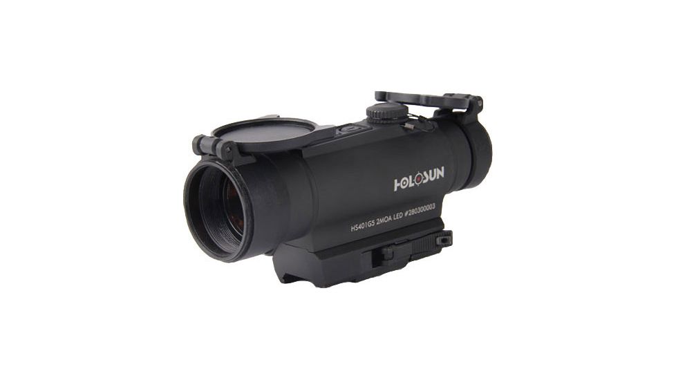 Holosun 1x30 Red Dot &amp; Green Laser, Black, HS401G5