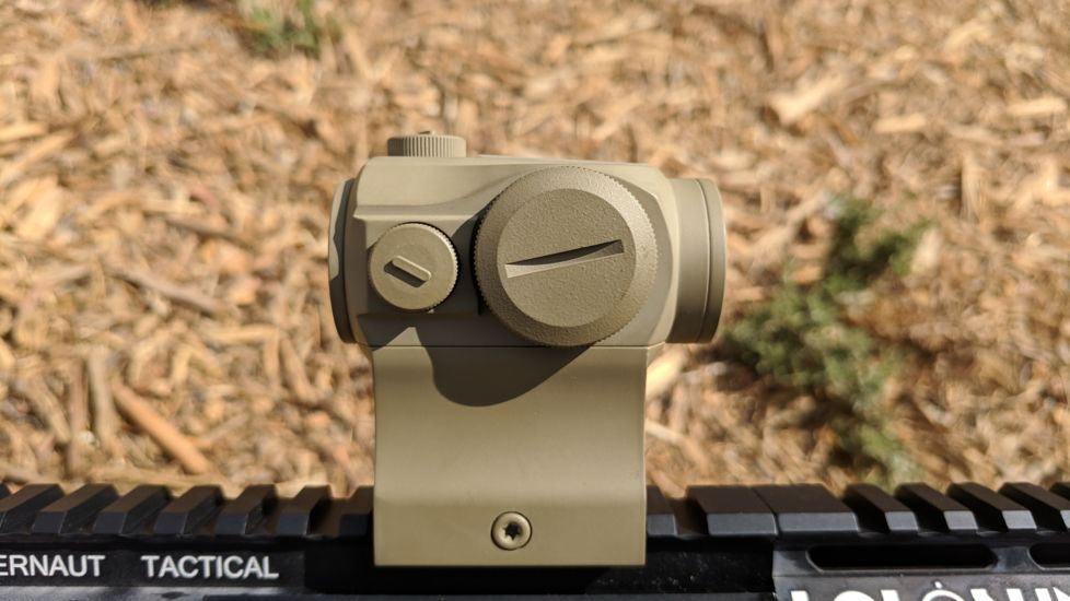 OpticsPlanet Exclusive Holosun 403GL 1x 2 MOA Aluminum Micro Red Dot Sight,Flat Dark Earth, HS403GL FDE