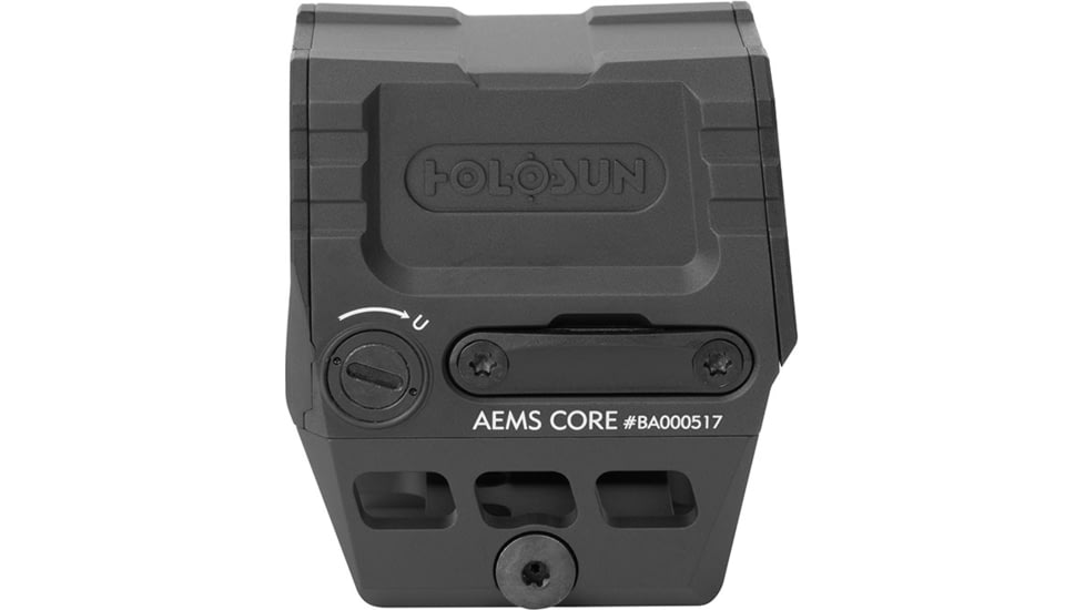 Holosun AEMS Core Red Dot Sight, 2 MOA Red Dot Reticle, MAO, Black, AEMS-CORE-110101