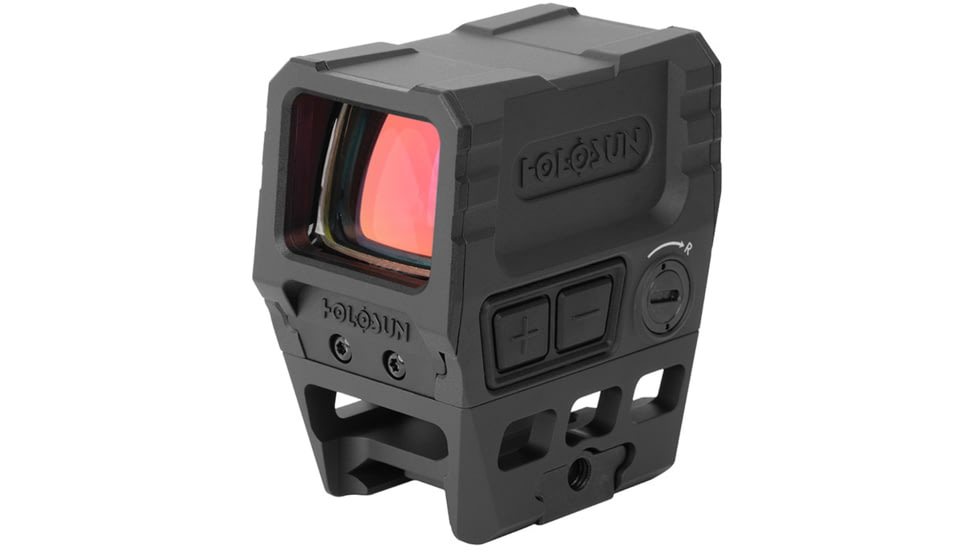 Holosun AEMS Core Red Dot Sight, 2 MOA Red Dot Reticle, MAO, Black, AEMS-CORE-110101