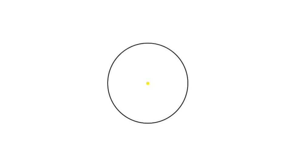 Holosun AEMS CORE X2 Reflex Red Dot Sight, 1x, Gold 2 MOA Dot Reticle, Black, AEMS-CORE-X2-GD