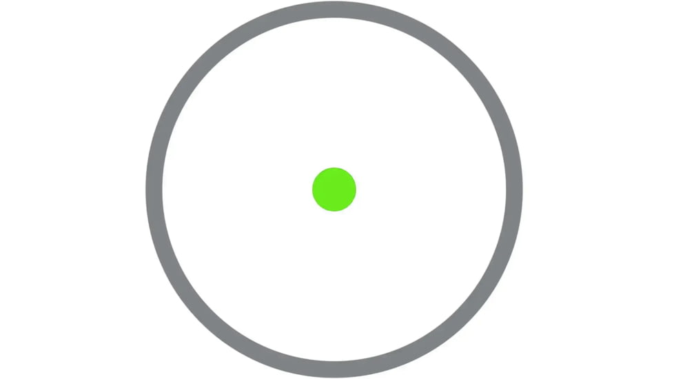 Holosun ARO Advanced Rifle Optic 1x22mm Reflex Red Dot Sight, Green 2MOA Dot Reticle, Black, ARO-GR2