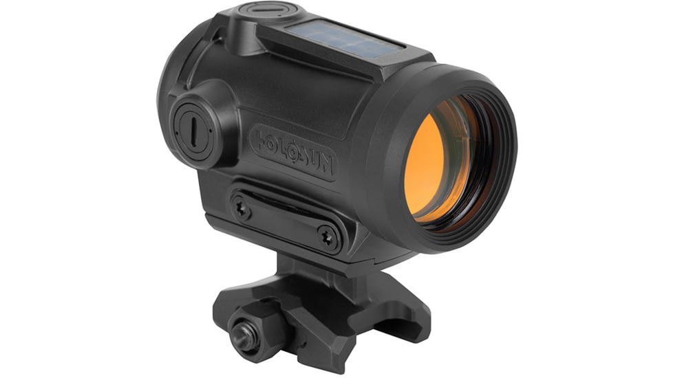 Holosun ARO-EVO-SPR 1x26mm Reflex Red Dot Sight, Gold 1.5 MOA Dot/65 MOA Circle/3 Dot BDC Special Purpose Reticle, Black, ARO-EVO-SPR-GD