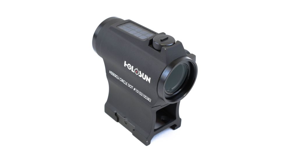 Holosun Circle Micro Red Dot Sight,2 MOA Dot,65 MOA Circle,Black HS503CU