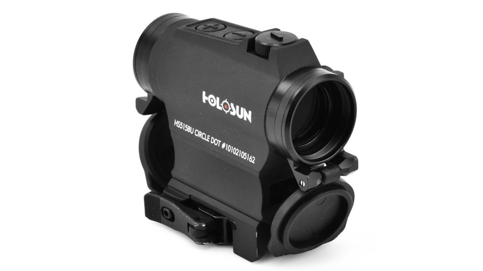 Holosun Circle Micro Red Dot Sight,2 MOA Dot only switch,Black HS515BU